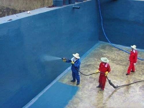 防水涂料噴涂施工